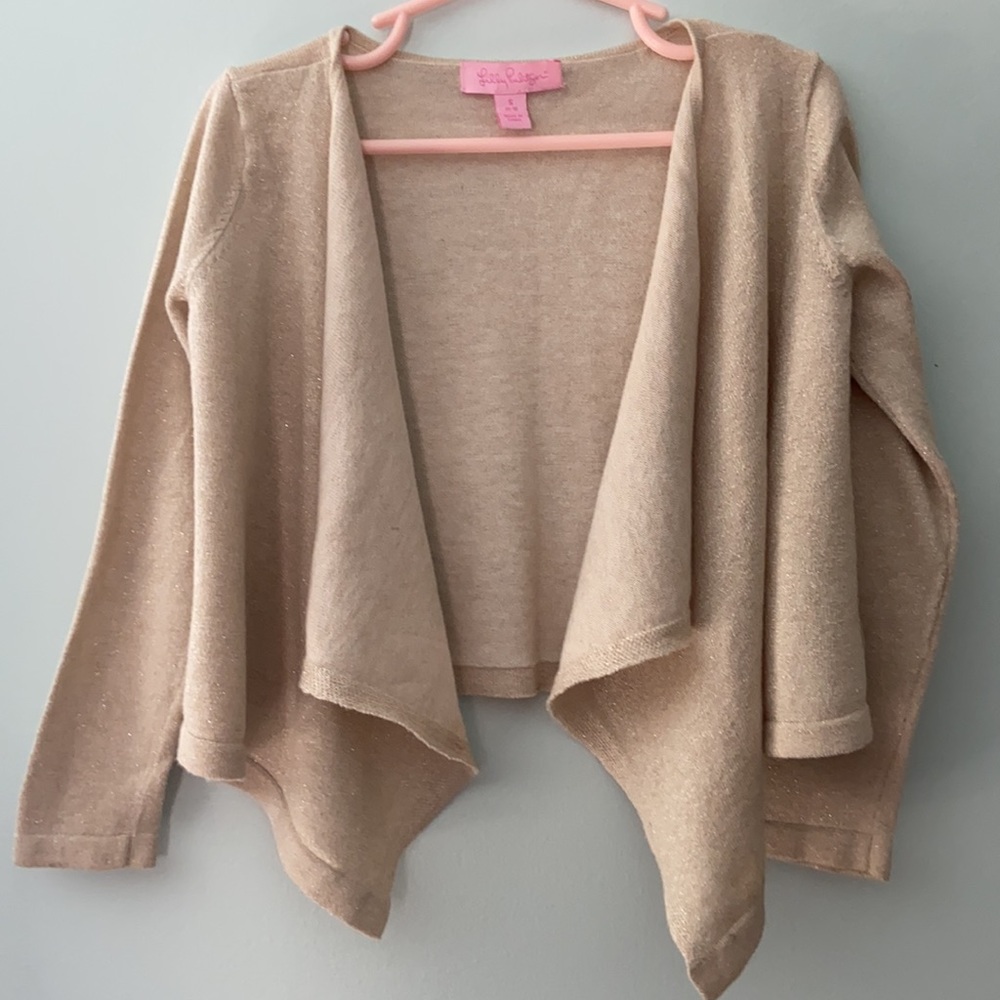 4/5T Toddler Lily Pulitzer lightweight sweater long sleeve wrap cover